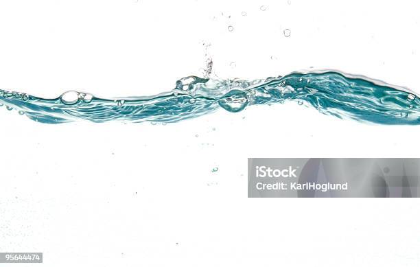 Blue Water En Movimiento Foto de stock y más banco de imágenes de Abstracto - Abstracto, Agua, Agua potable