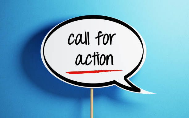 istock White Chat Bubble With Wooden Stick On Blue Background 956449974