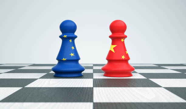 istock European Union vs China 956450320