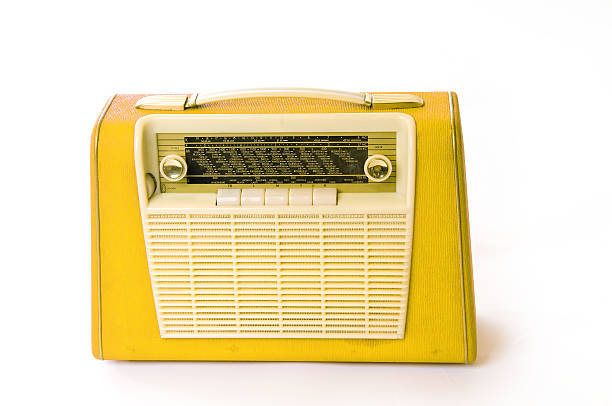 istock Retro portable radio 95645308