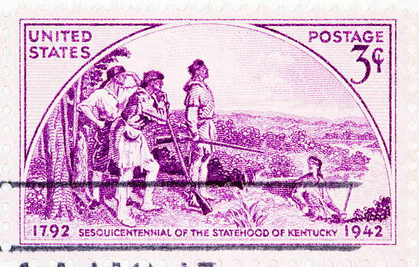 istock Sesquicentennial of Kentucky Postage Stamp 95645581