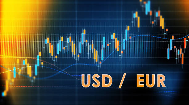 istock American Dollar To Euro Exchange Graph 956458488