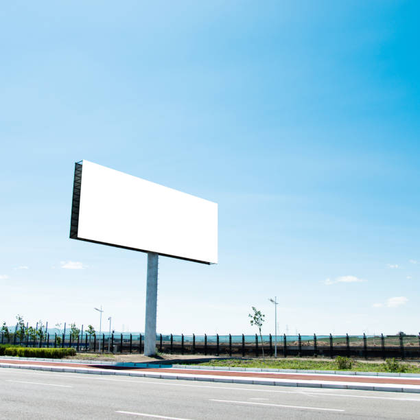 istock Blank billboard on the side of the road 956458706