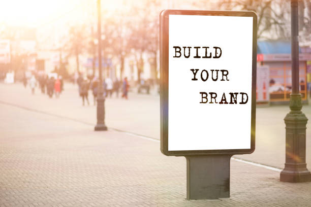 istock BUILD YOUR BRAND text on a billboard 956463338