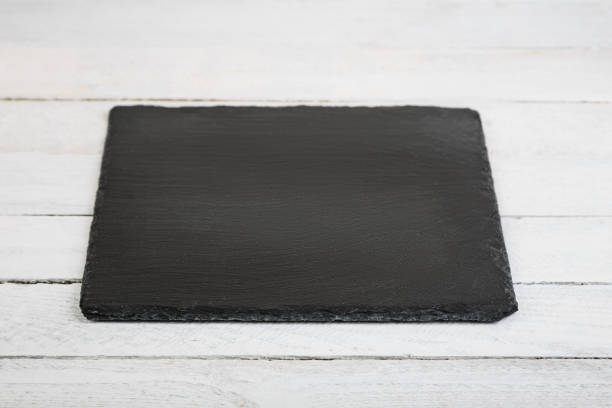 istock black slate board on  wooden background 956469084