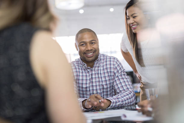 istock Team meeting at a business startup 956478950