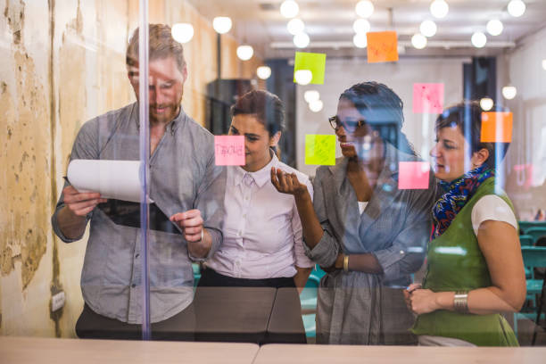 istock Creative group of business people 956480402