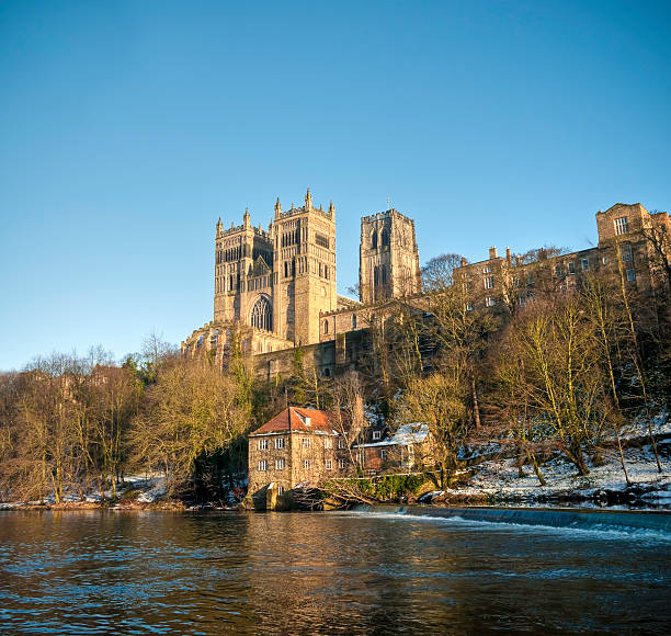 istock Durham Cathedral, Fulling Mill and River Wear, UK 95648318
