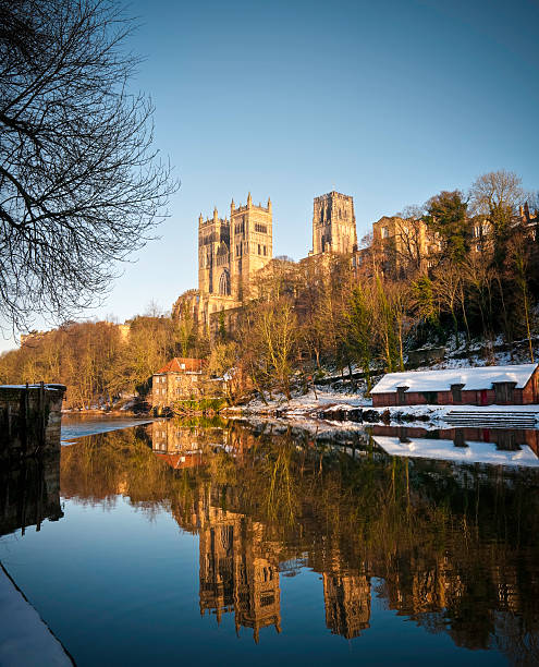 istock Durham Cathedral, Fulling Mill and River Wear, UK 95648335