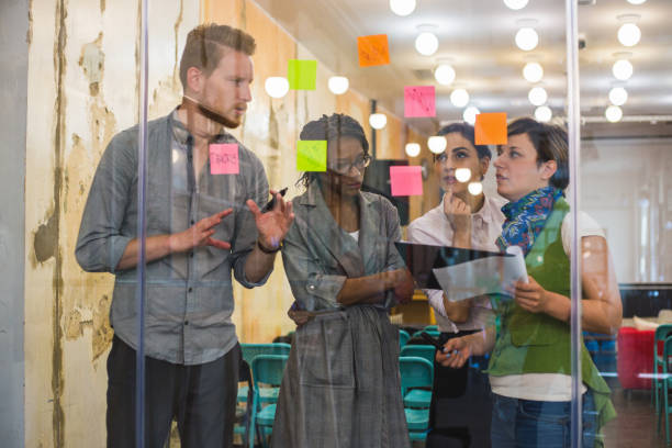 istock Creative group of business people 956483420