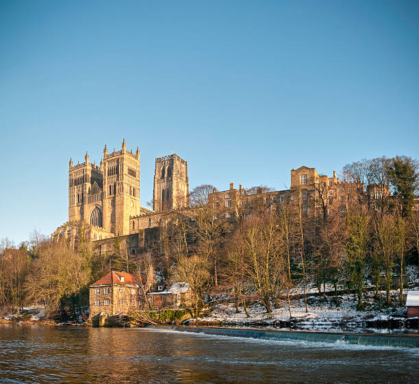 istock Durham Cathedral, Fulling Mill and River Wear, UK 95648347