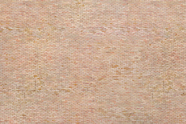 Big brick wall stock photo