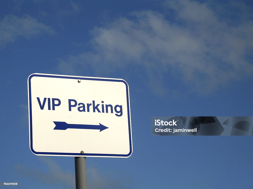 vip Placa de Estacionamento - Royalty-free Estacionar Foto de stock