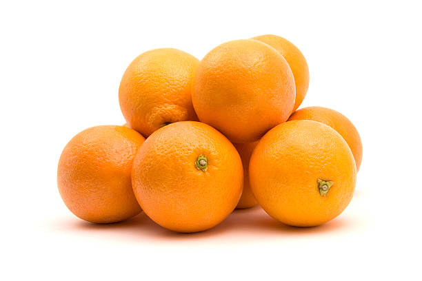 Pile of oranges stock photo