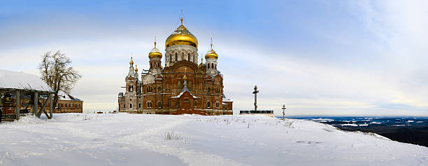 istock Old church in Russia. 95650315