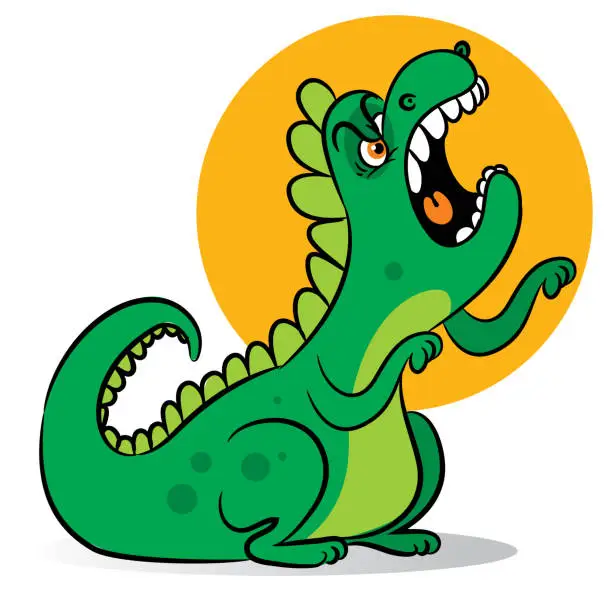 Vector illustration of Dinosaur Characters