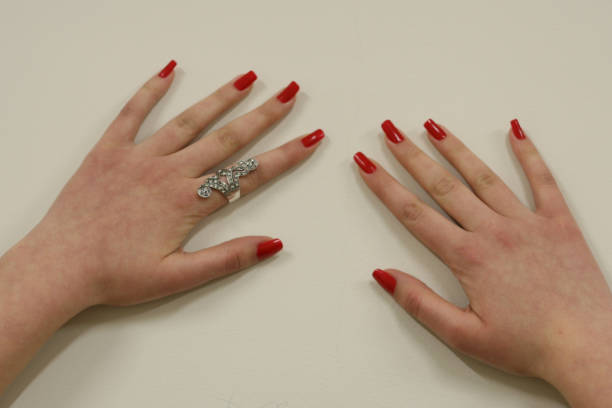istock Girl Hands with long fingers 956542388
