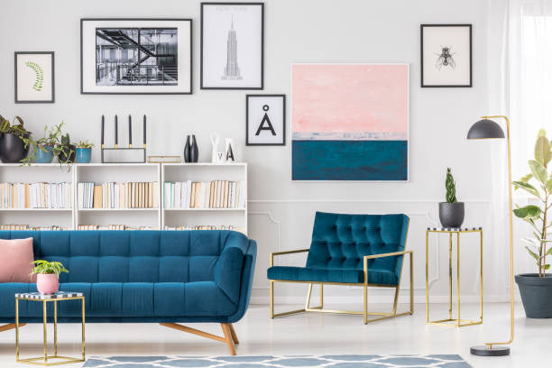 istock Artistic living room 956559392
