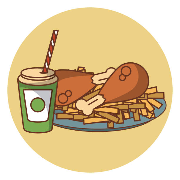 39 French Chicken Recipes Illustrations & Clip Art - iStock