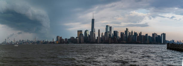 istock The late evening view to Manhattan Downtown 956559664