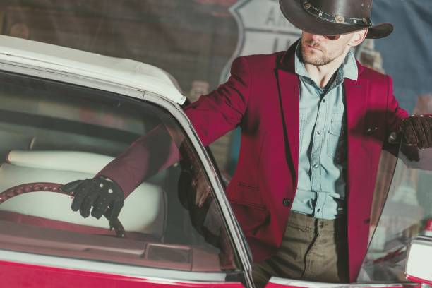 istock Western Wear Cowboy Driver 956564106