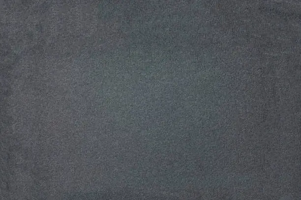 Photo of Black background texture of black cloth closeup