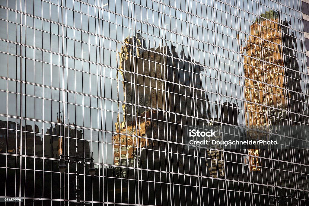 Riflessione di New York - Foto stock royalty-free di Ambientazione esterna