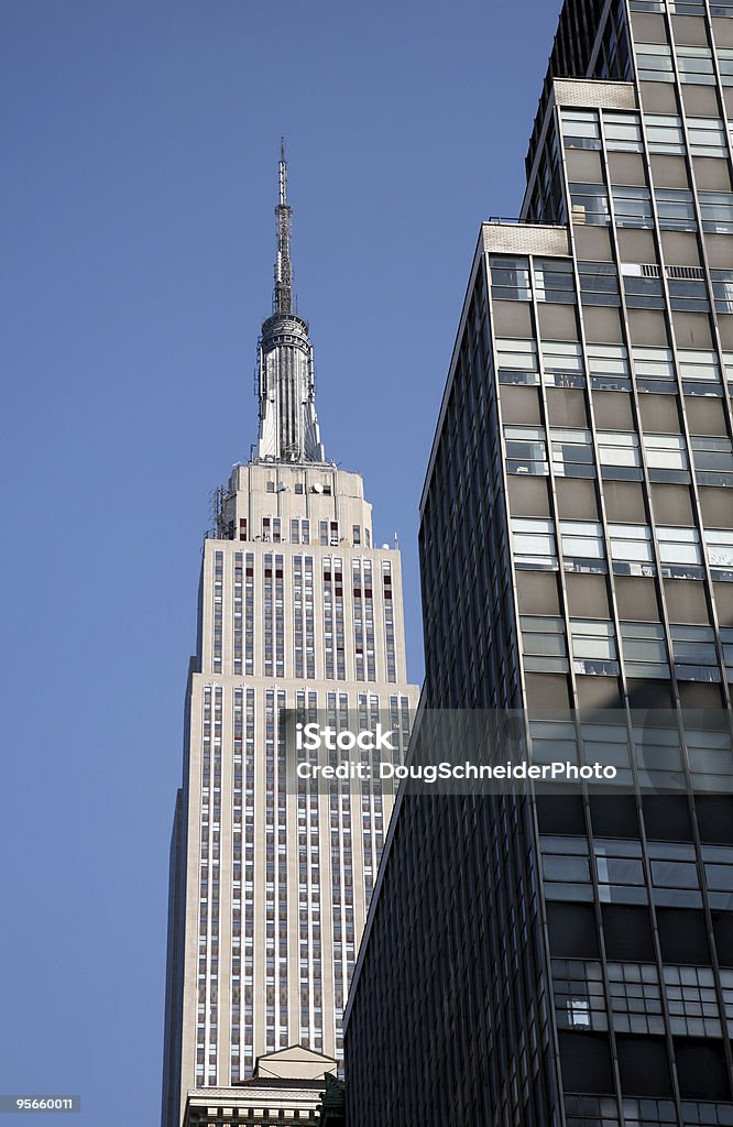 Empire State Building - Royalty-free Alto - Descrição Física Foto de stock