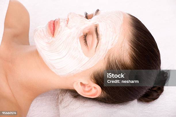 Girl On Spa Treatment Stock Photo - Download Image Now - Adult, Alternative Therapy, Beautician