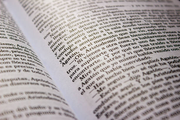 otwarta książka - grammar text dictionary single word zdjęcia i obrazy z banku zdjęć