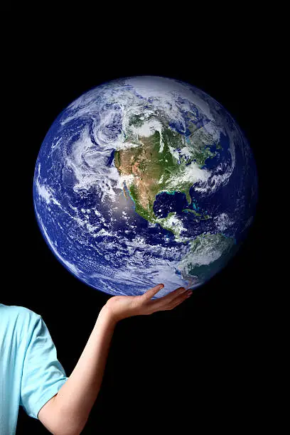 Photo of World in the palm of your hands - planet earth