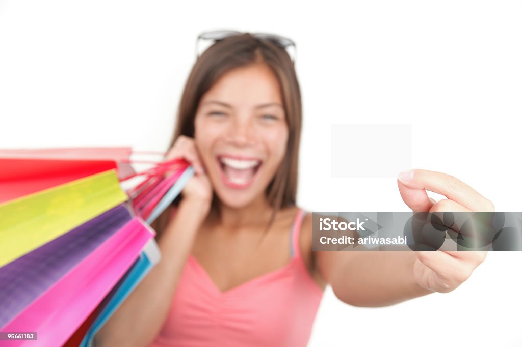 Sinal de compras - Foto de stock de Foco no primeiro plano royalty-free