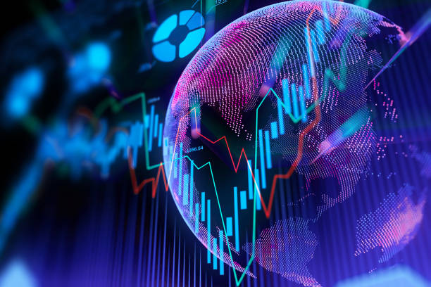 istock Global business and trade texture 956615012