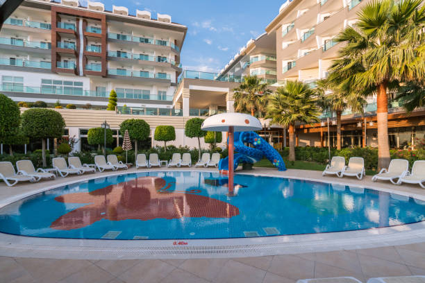 istock Hotel Resort Swimming Pool 956631782