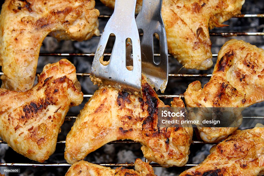 Grilled chicken  Barbecue Grill Stock Photo