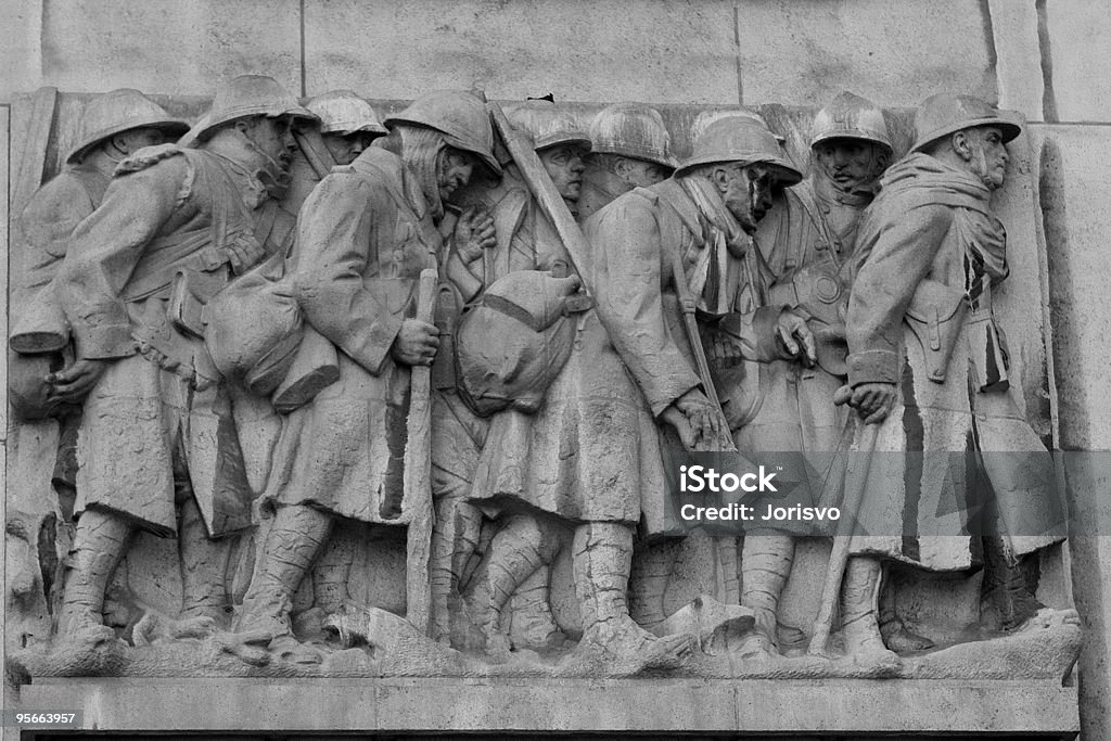 Great War memorial in Lille  World War I Stock Photo
