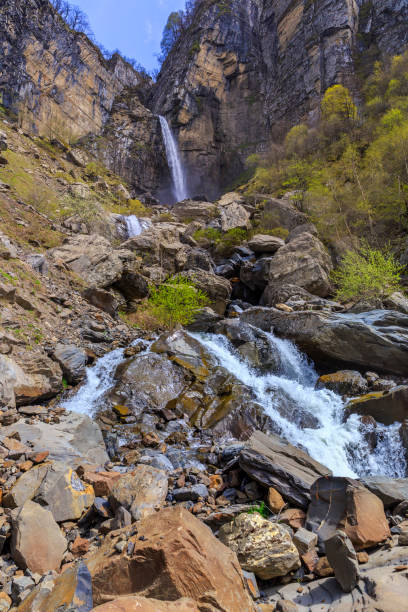 istock Waterfall Muchug.The highest waterfall in Azerbaijan 956643634