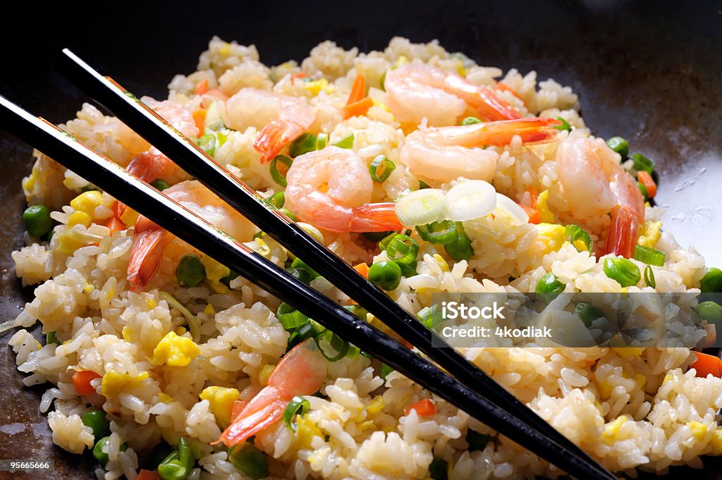 Smażony ryż - Zbiór zdjęć royalty-free (Smażony ryż)
