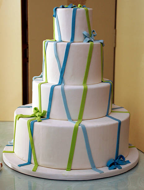 Wedding cake stock photo