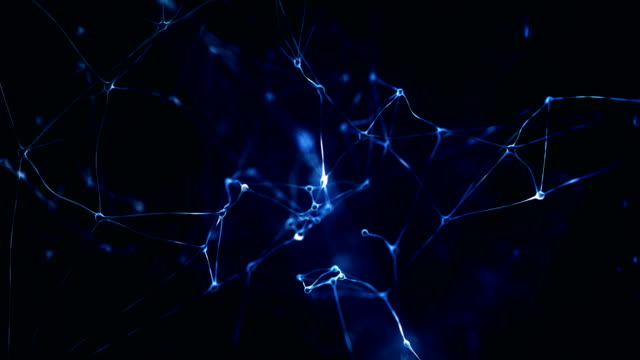Human Brain / Neural Network / Artificial Intelligence (Dark)
