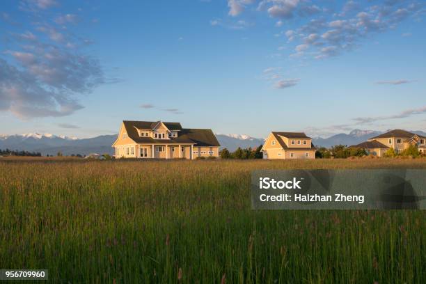 Sequim Wa Stock Photo - Download Image Now - House, Rural Scene, Farm