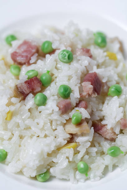 istock chinese summer rice with meat and pea 956721210