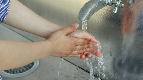istock Important concept of hand washing. 956761124