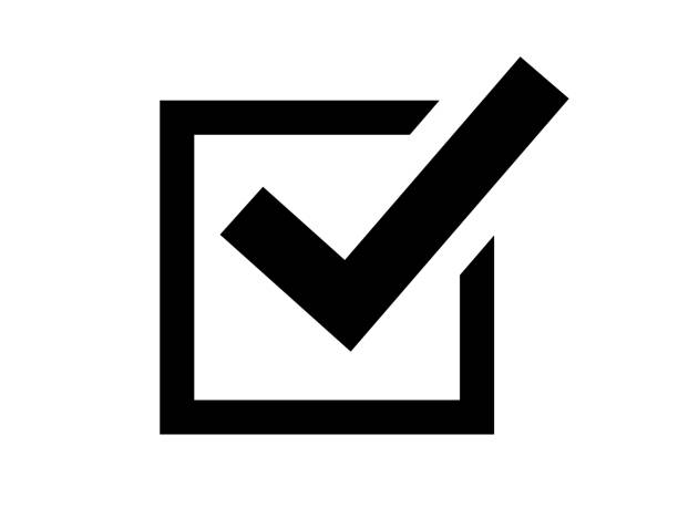 check-symbol - checkbox stock-grafiken, -clipart, -cartoons und -symbole