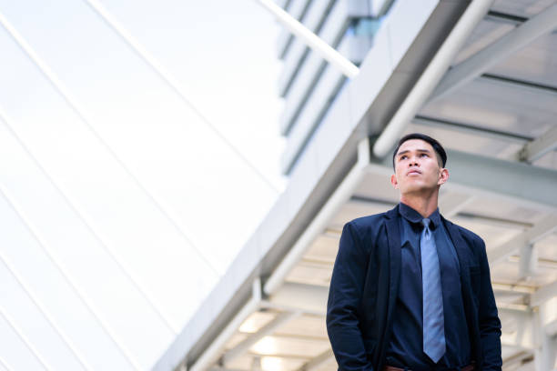 istock The asian businessman has thinking and looking forward to the future. 956778314