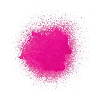 Pink Spray Paint On White Background Stock Illustration - Download Image  Now - Pink Color, Splattered, Paint - iStock