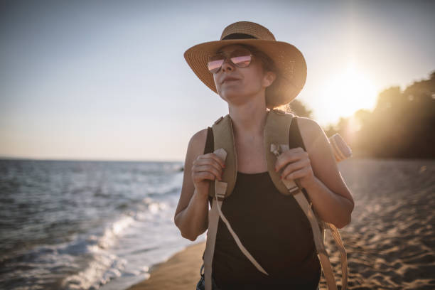 istock Woman at the beach 956787102