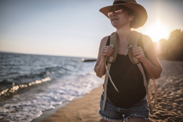 istock Woman at the beach 956787834