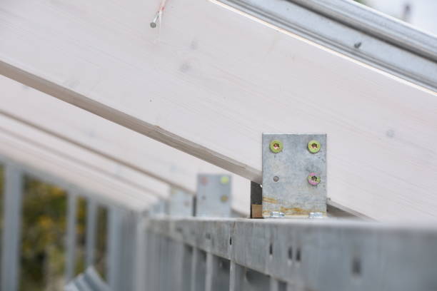 istock Infrastructure of iron beams at a construction site 956792074