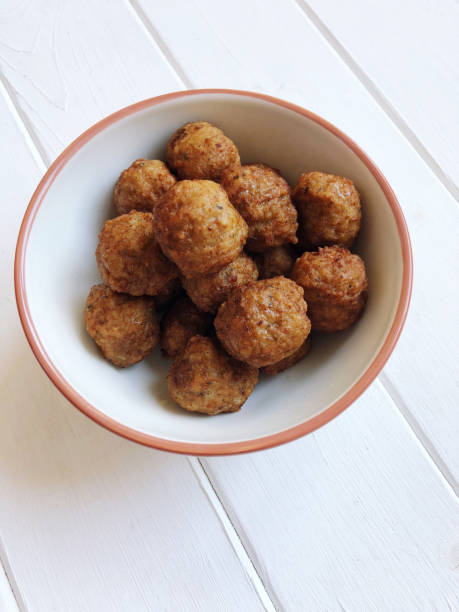 istock bowl full of small fried meatballs 956814864